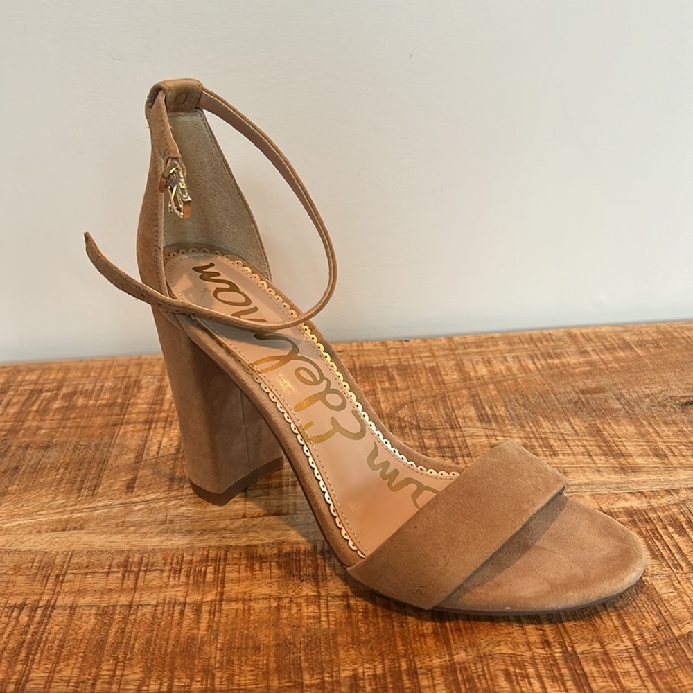 Sam Edelman tan heels
